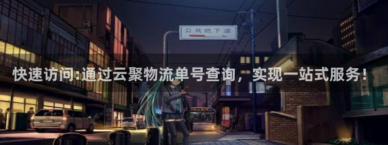 狗子28口：快速访问:通过云聚物流单